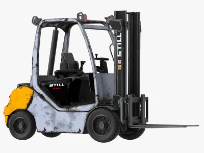 Forklift Still Rx 3D model