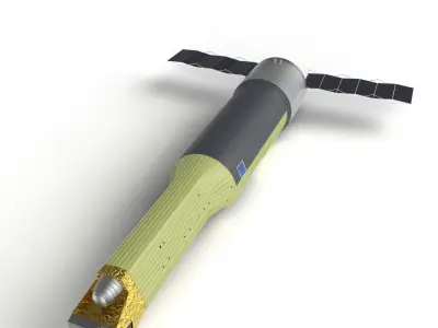 KH-9 Hexagon 3D model