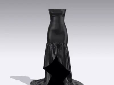 DRESS DRESS on mannequin 3D model get