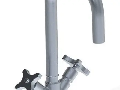 Stylish Wash Mixer Tap 3D print model