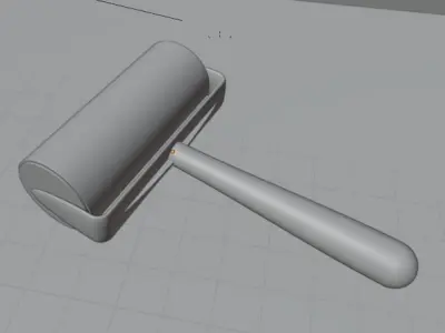 LINT ROLLER  Free 3D model