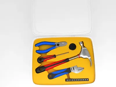 Small tool box 3d model 3D model buy