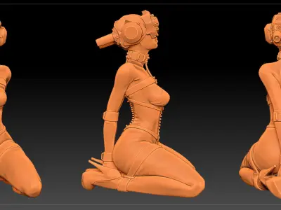 Woman 003 Free Free 3D print model