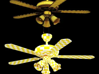 lighting Low-poly 3D model shop