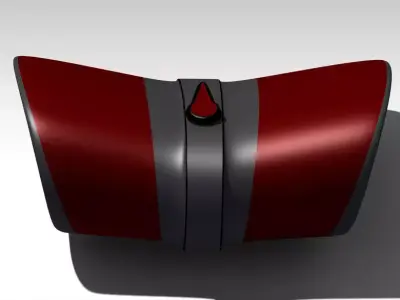 Motorcycle fuel tank Free 3D model