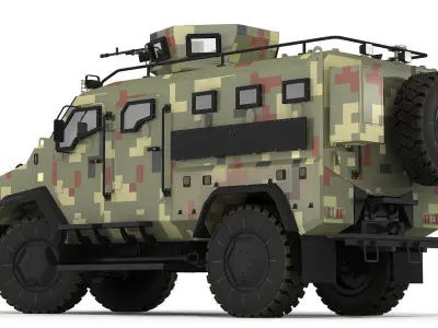 APC VARTA  whith  modul 3D model