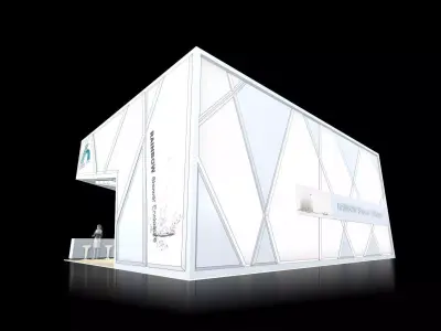 Exhibition - Size - 14X15-3DMAX2009-0034 3D model