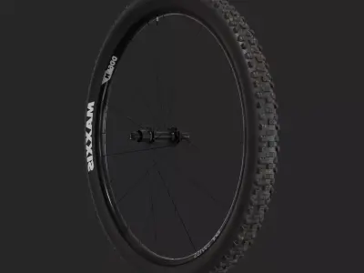 Mtb Wheel Free 3D model