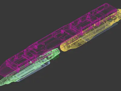 SDB GBU-39 GBU-53 3D model
