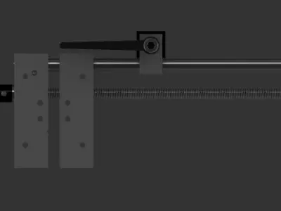Float Lock Drilling Vise  3D model