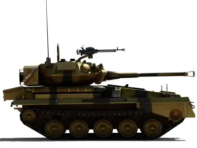 Armored Vehicle Low-poly 3D model purchase