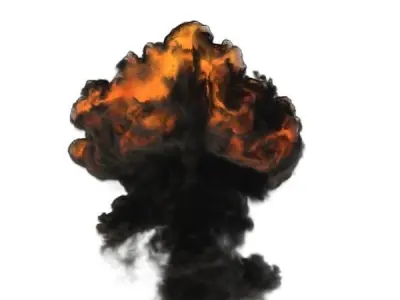 FumeFX Mega Pack Low-poly 3D model