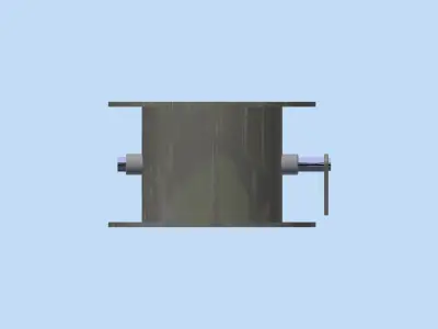 THE BUTTERFLY VALVE 3D model