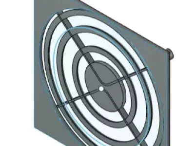 coil cover 3D model