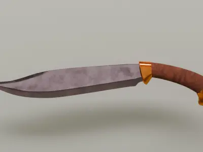 Machetes Weapon Pack 3D model