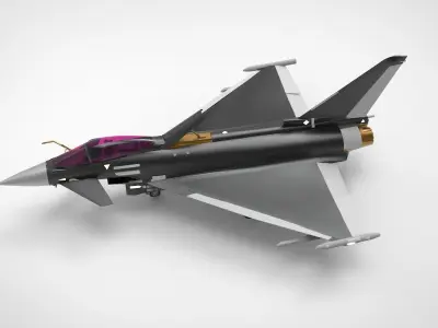 Eurofighter Typhoon 3D model purchase