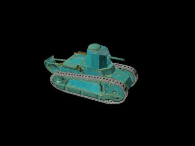 Fiat 3000 3D model