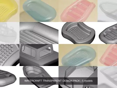 WATERCRAFT TRANSPARENT DESIGN PACK