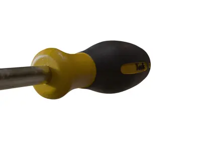Flathead screwdriver 3D model