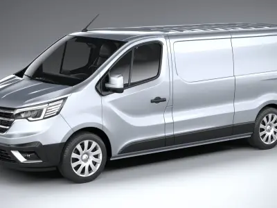 Renault Trafic Van L2H1 2021 3D model purchase