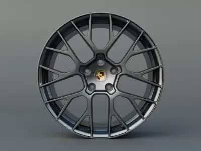 Porche 911 Rim 3D model