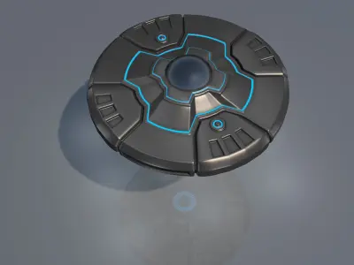 space Ufo 3D model