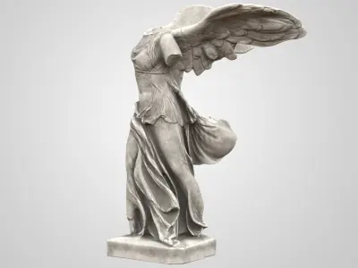 Winged Victory of Samothrace 3D model purchase