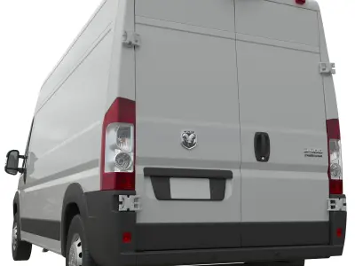2024 Ram ProMaster L3H2 Detailed interior 3D model