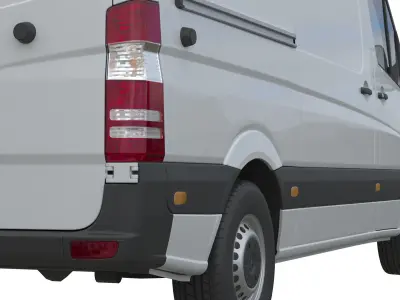 Sprinter Panel Van L2H2 3D model