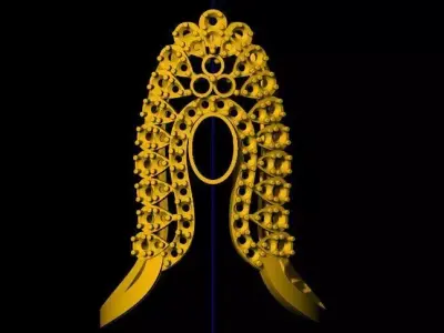 vanki ring 3dm and stl file 3D print model