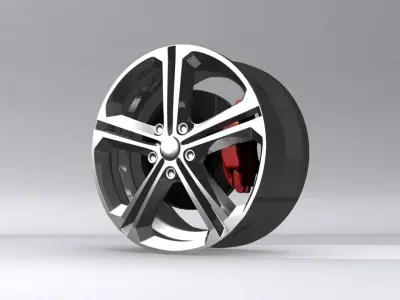 car RIM 3d model 3D model
