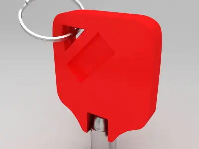 Tool container key 3d model 3D model