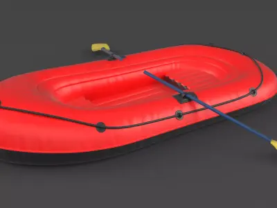 Fishing boat 3D model by javidan - Textured