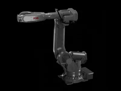 ABB IRB 6790 Heavy-Duty Industrial Robotic Arm 3D model purchase