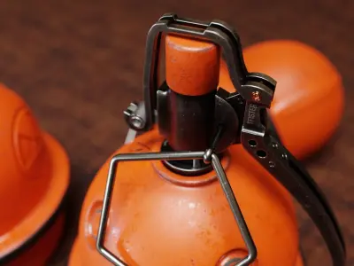 Hand Grenade v4 3D model