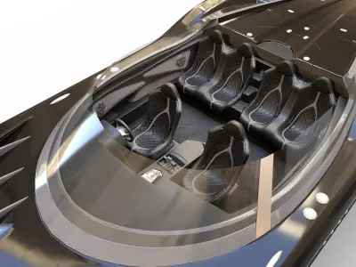 Superveloce speedboat  3D model