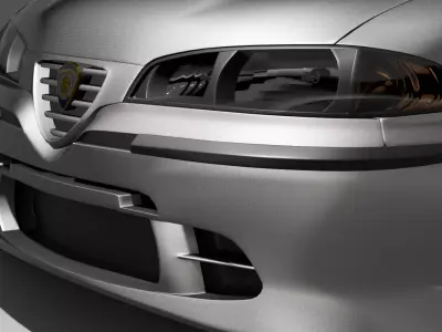 Proton Perdana 2003 3D model