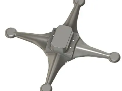 DIY Drone Quad Copter   3D model