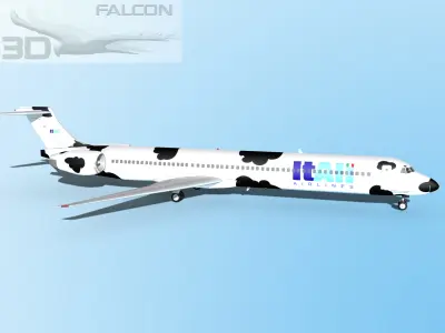 Falcon3D MD-80  Itali 1 3D model