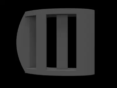 Ladder buckle 3D print model