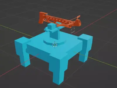 3DArbalet  Free low-poly 3D model
