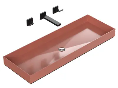 Moab INDUSTRIAL LINE washbasins 3D model