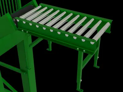 Conveyor Belt Rack 3D model