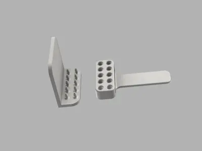 Fly screen holder 3D print model