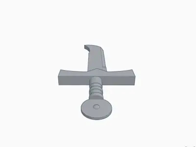 medieval sword  Free low-poly 3D model purchase