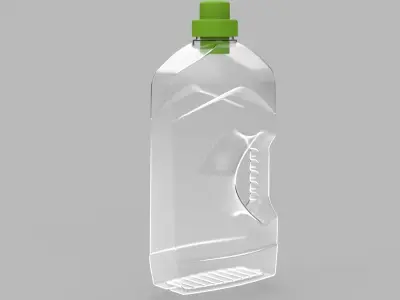 Disinfectant Bottle 3D model