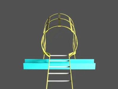Structural Catladder 3D model