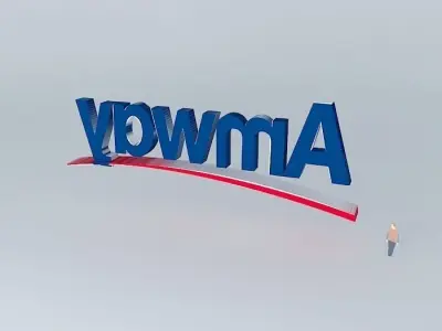 Logo de Amway. Free 3D model