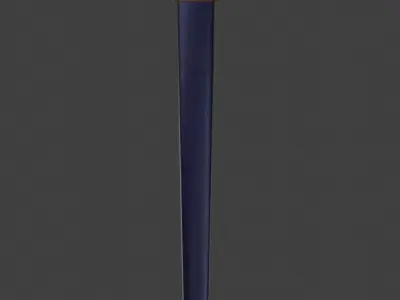 Medieval Short Sword Low-poly 3D model