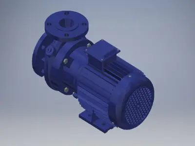 Water Pump 3d model 3D model